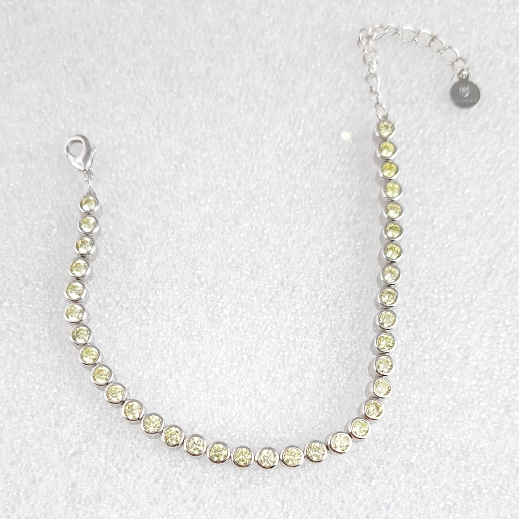 Light Yellow Sparkly Bracelet